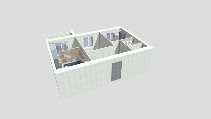квартира 2 3D Model