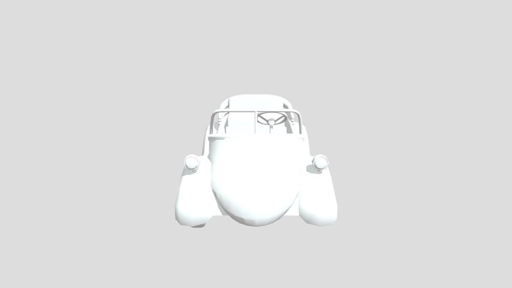 Big Red Car! 3D Model