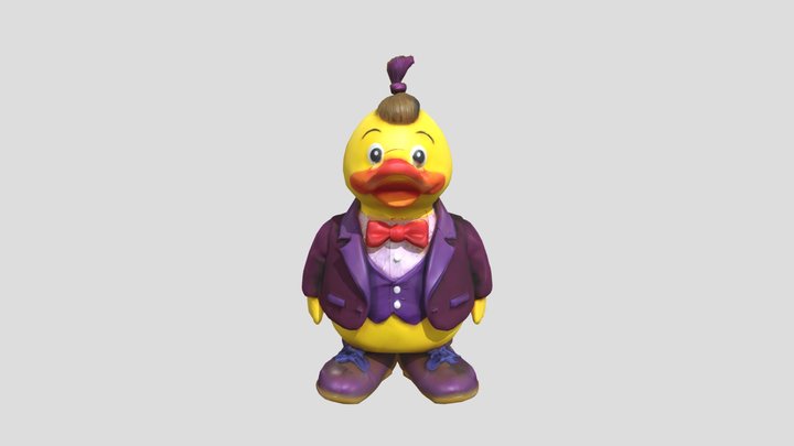 Dapper Duckling 3D Model