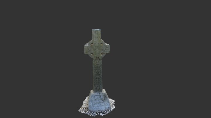 Castledermot High Cross 3D Model