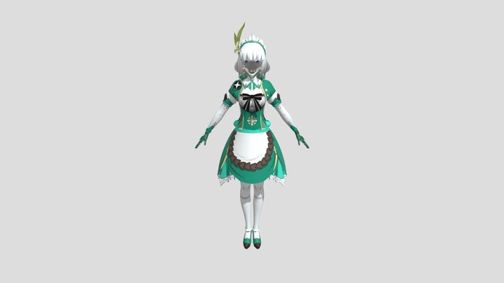 katheryne++MONDSTADT 3D Model