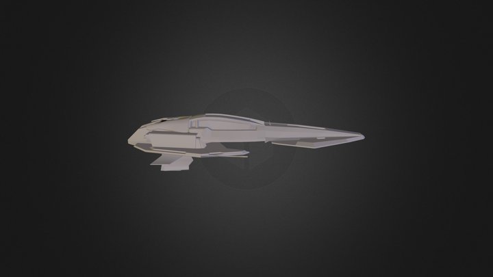 Wipeout 2048 - AG SYSTEMS Agility ship 3D Model
