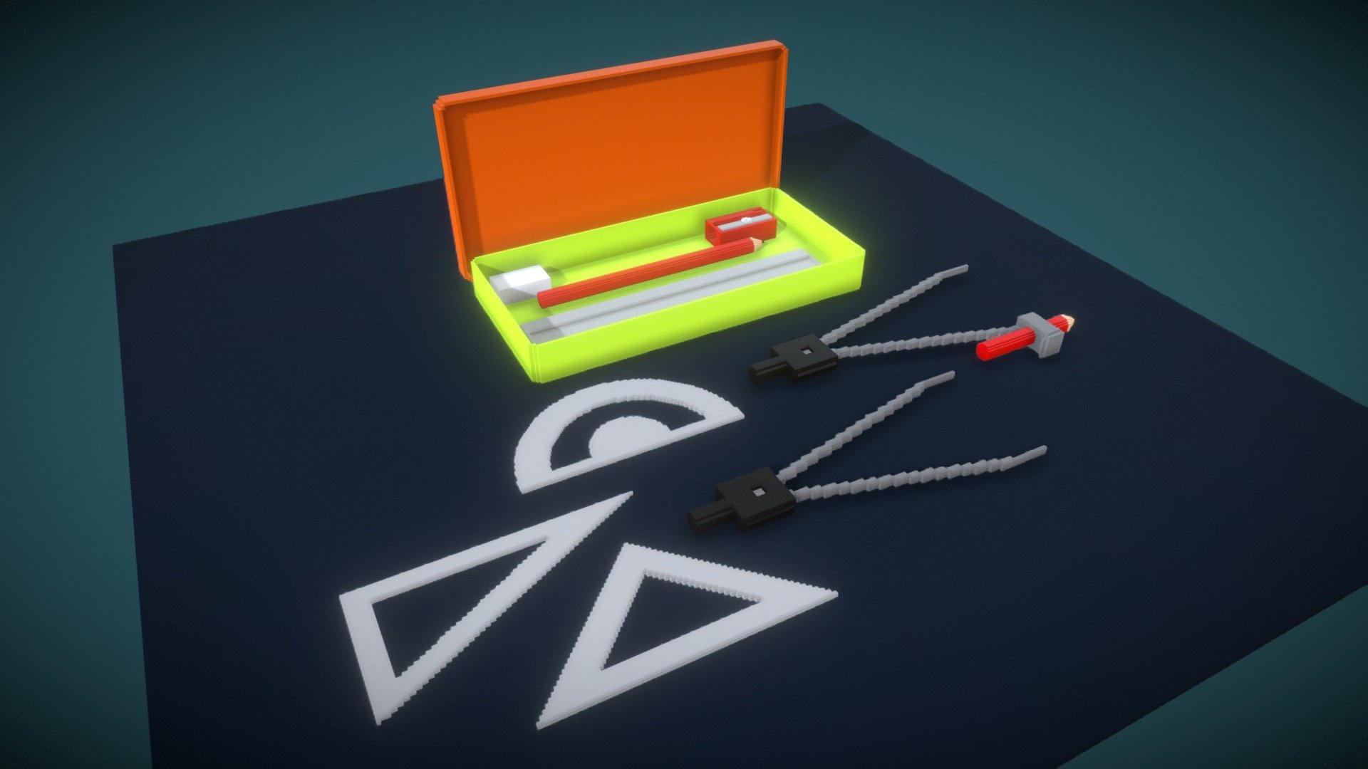 Geometry Box Tools 3D Model By Manogna S manogna 044c6bf 