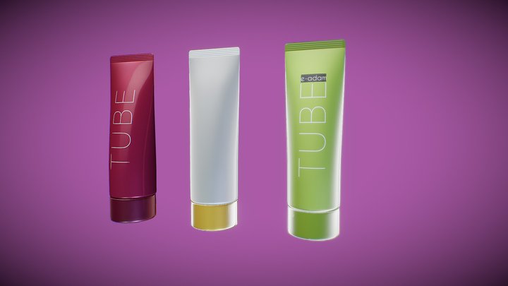 cream 3D Model