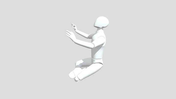 Meditation 3D Model