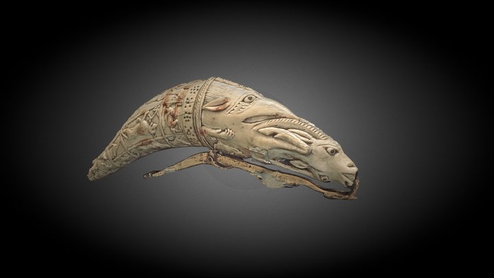 Powder Horn 3D Model