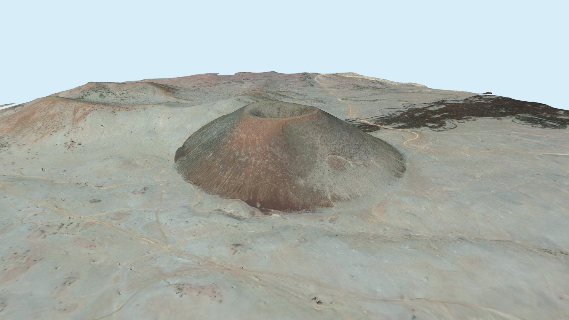 S P Crater