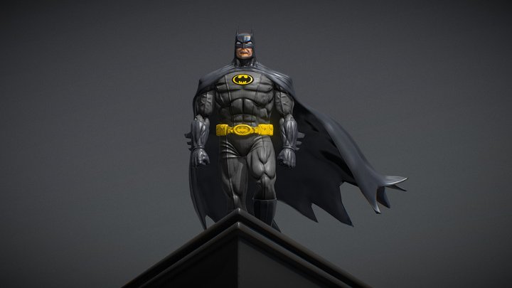The Dark Knight 3D Model