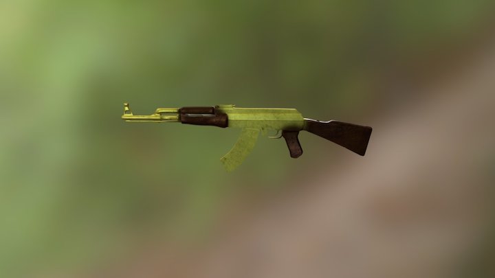 AK-47-1 3D Model