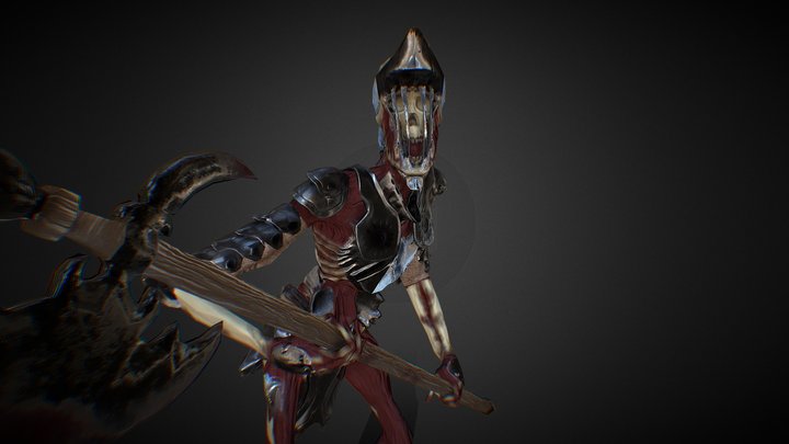 "The Flayed Knave" - Game Ready Model 3D Model