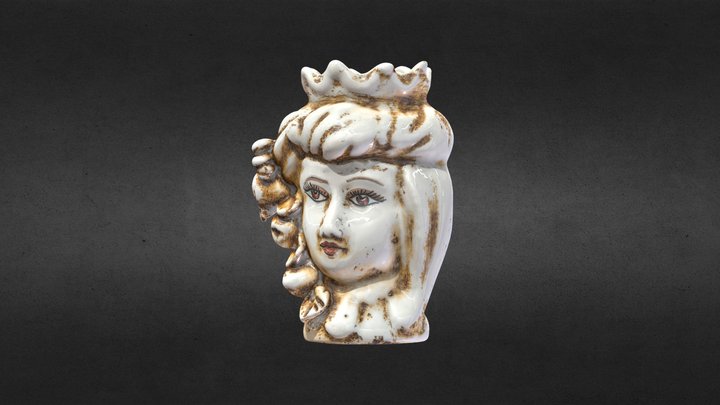 Testa di moro siciliana 3D Model