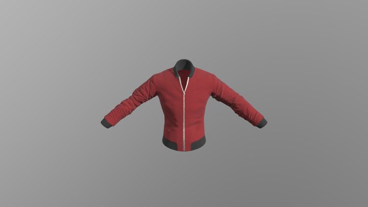 Morris Bomber Jacket 3D Model