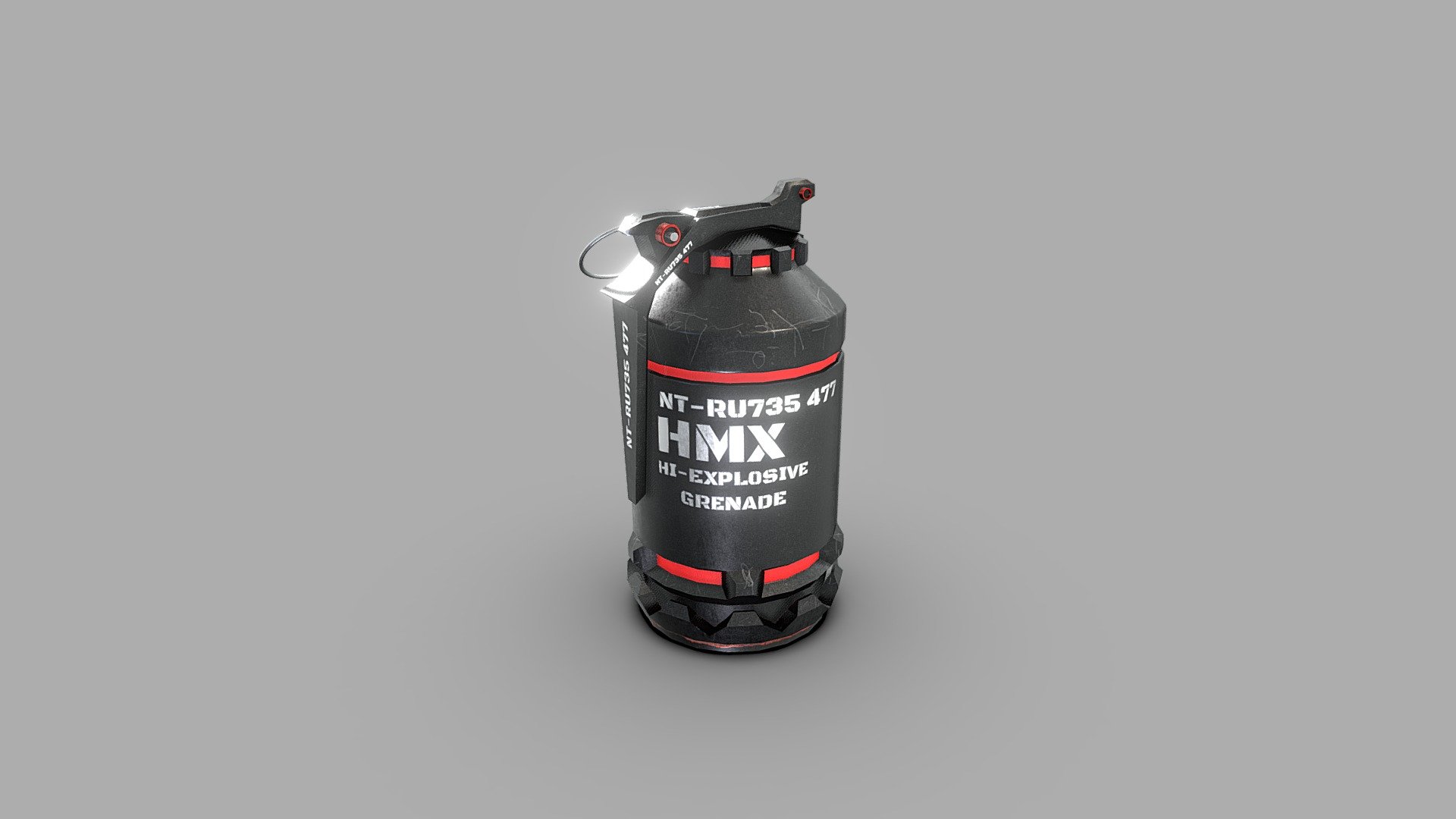 Cyberpunk Grenade Buy Royalty Free 3D model by Anselnick [0450a54