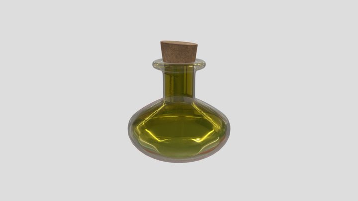 Science Bottle 3D Model