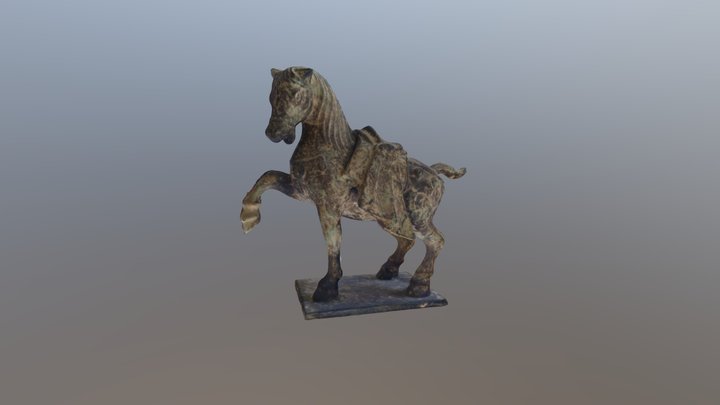 Horse Figurine 3D Model