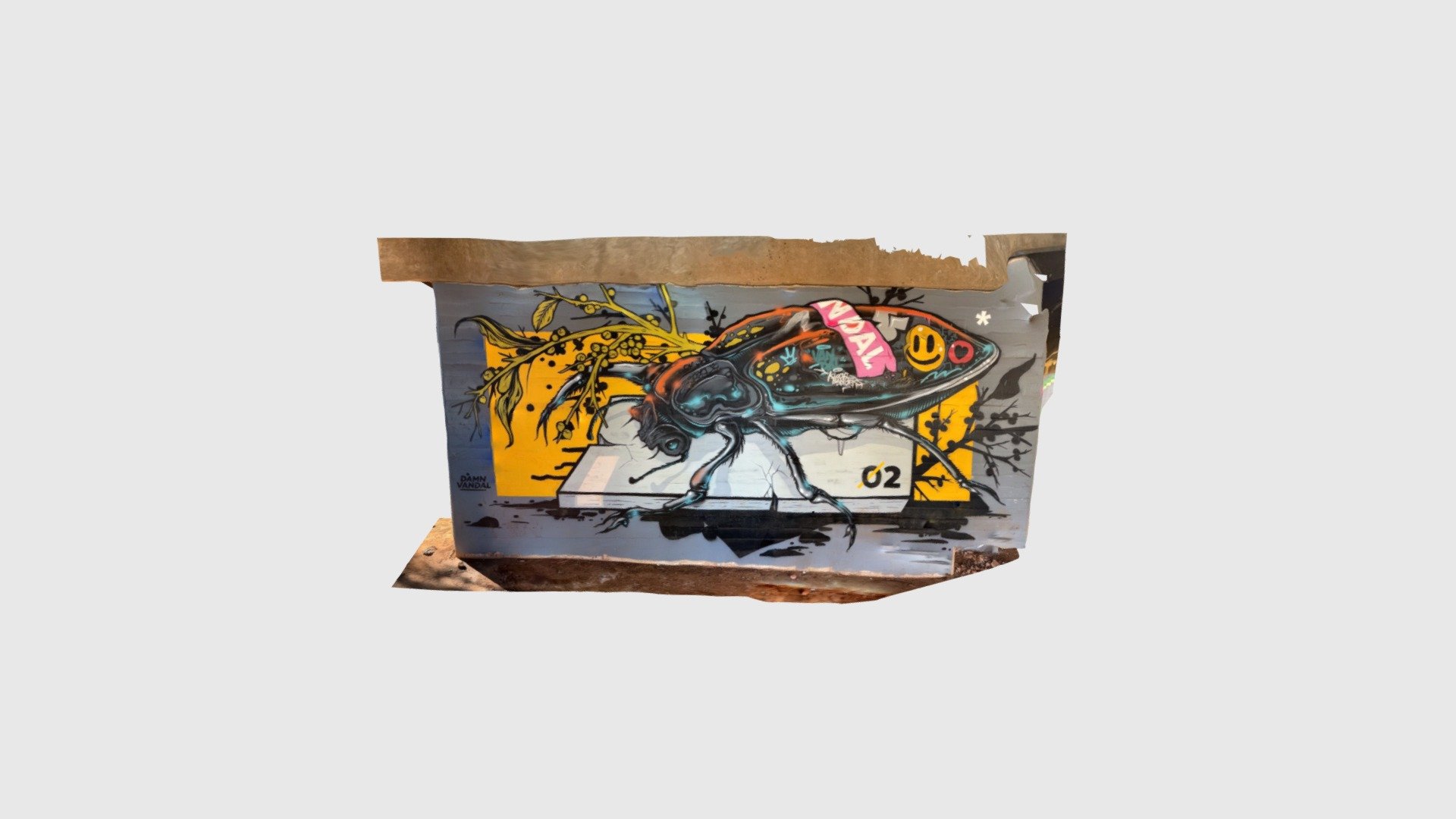 Kloof Graffiti Mural 6