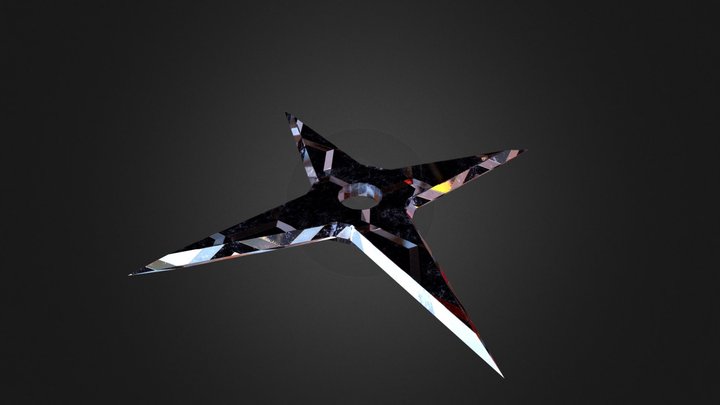 手裏剣(shuriken) 3D Model