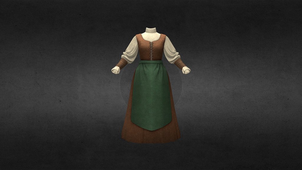 Medieval Peasant Female Outfit Free