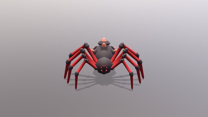 Spider 3D Model
