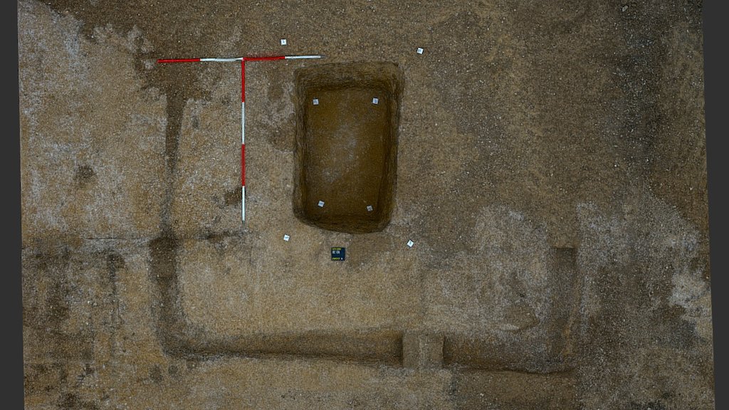 Iron Age square barrow excavated - 3D model by Professor Dominic ...