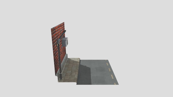 Alley 3D Model