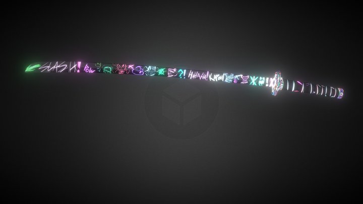 Jinx Katana 3D Model