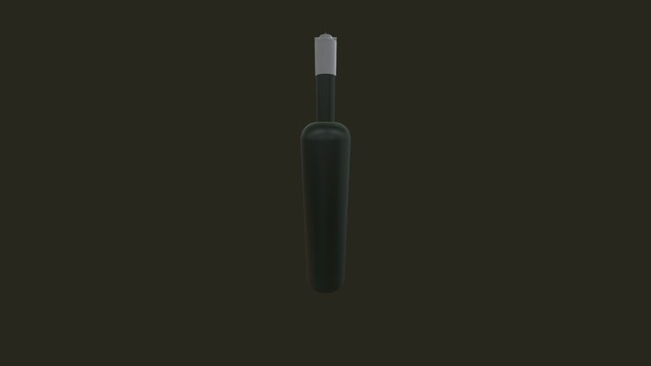 Strange Bottle 3D Model