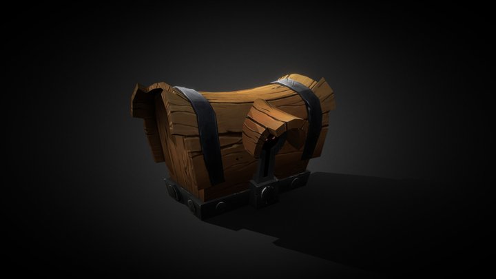 Treasure chest 3D Model