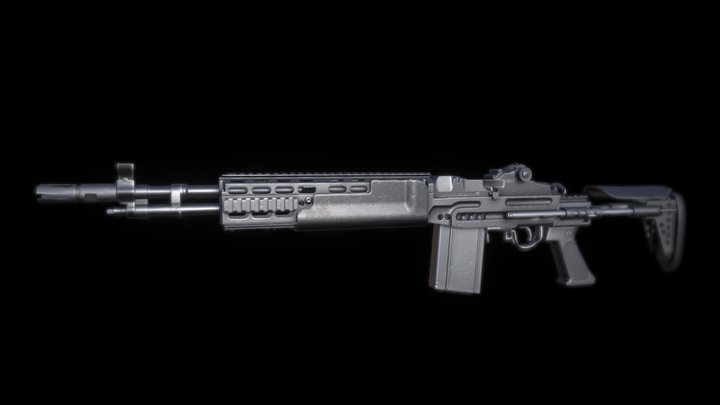 MK14 EBR 3D Model