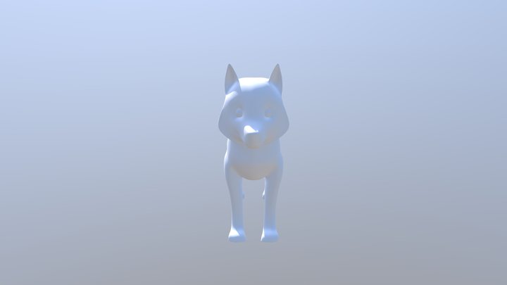dog2 3D Model