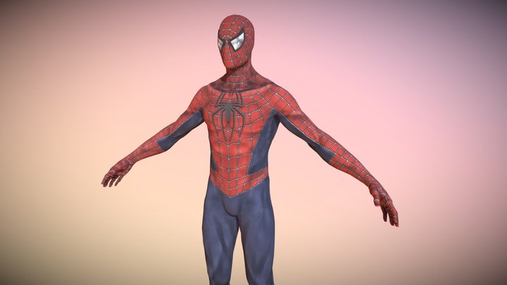 Spider-Man (Tobey Maguire) – Modello 3D gratuito STL