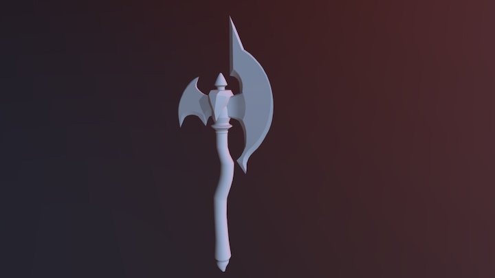 Eddie Guntherson's Battle Axe 3D Model