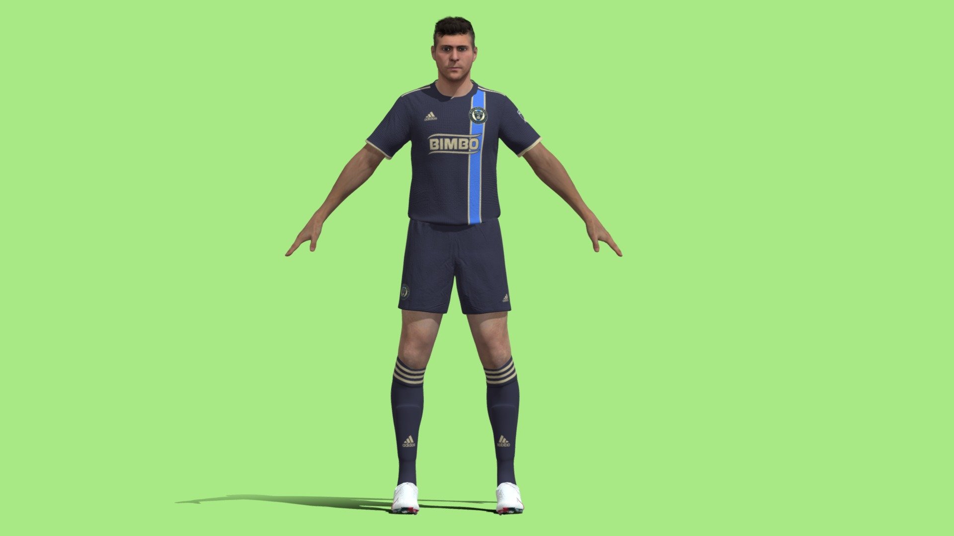 3d Rigged Alejandro Bedoya 3D model by 3D Footballer (hieu86coin1