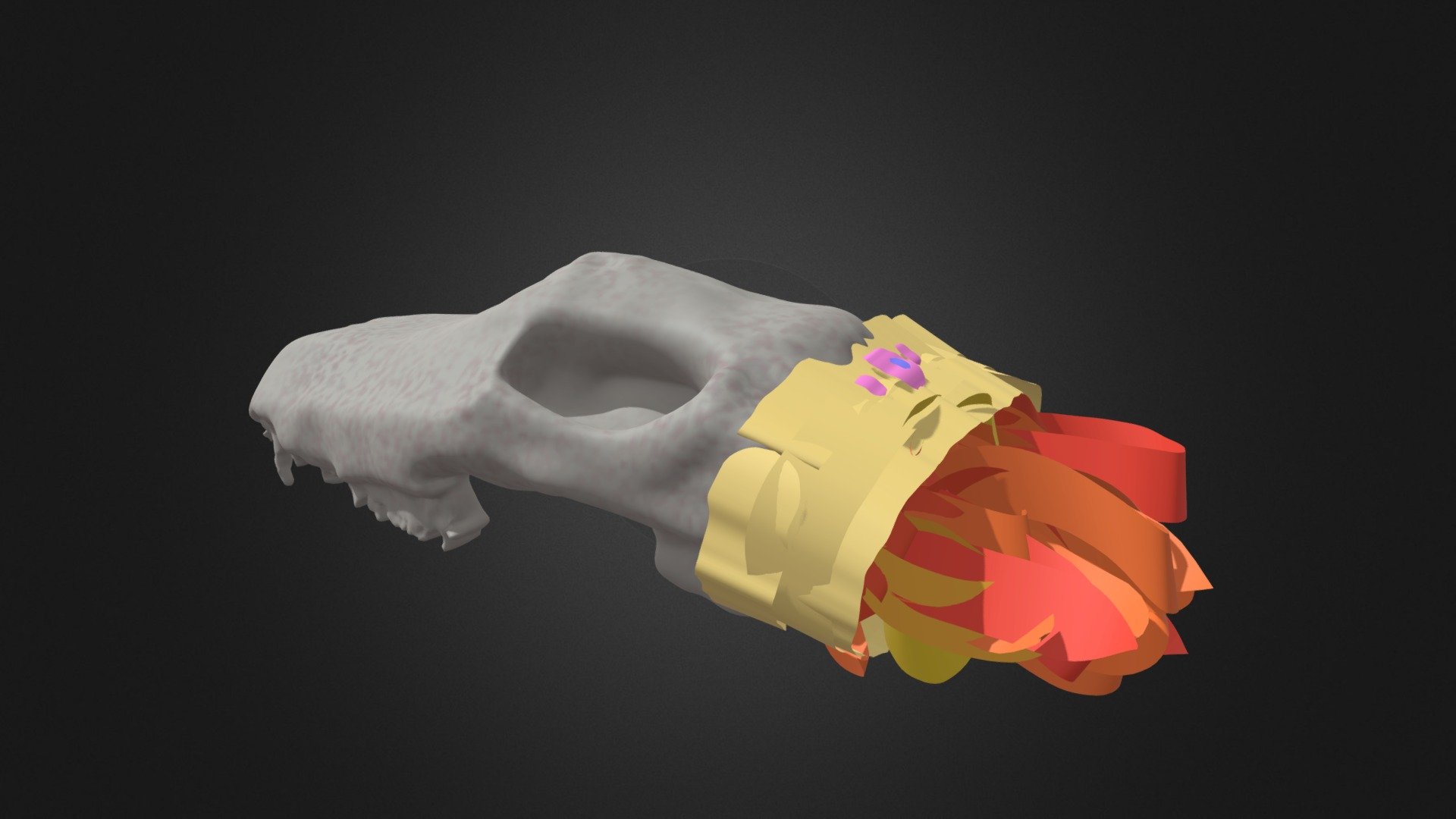 Musgrove Dog Skull