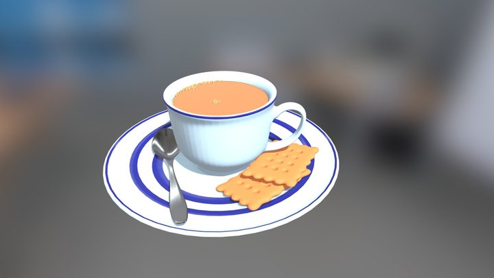tea cup 3D Model