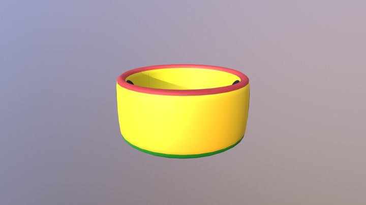 Rasta Ring 3D Model