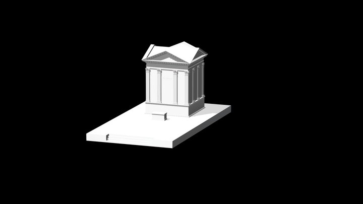 Memorial V2 dimension 3D Model