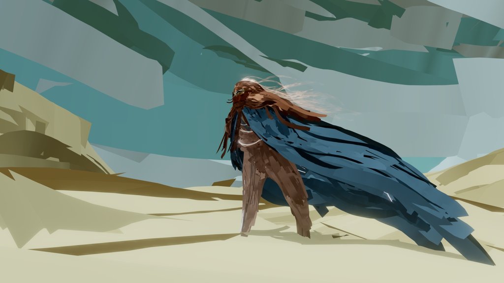 Sand Dune Wanderer - Tilt Brush