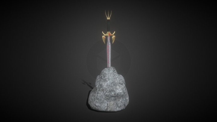 class sword 3D Model