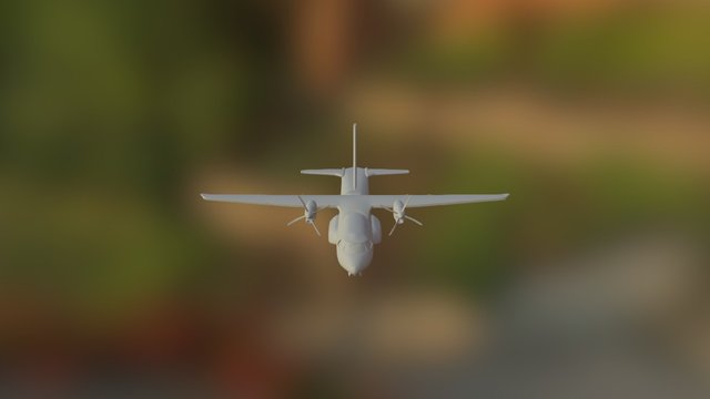 CN-235 Remake 3D Model