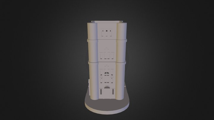Tower Bridge - Tower 3D Model