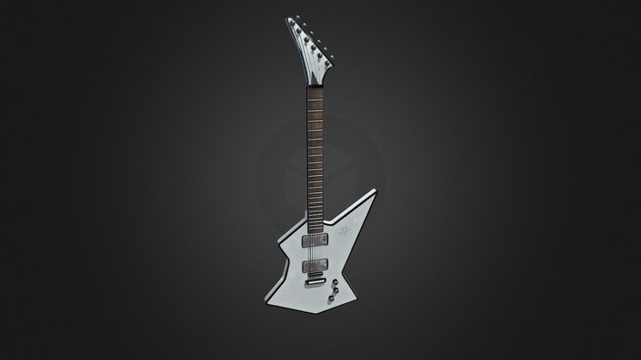 Electric Guitar (Explorer Inspired)