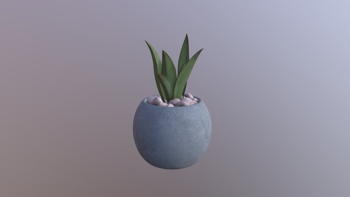 Simple Plant 3D Model