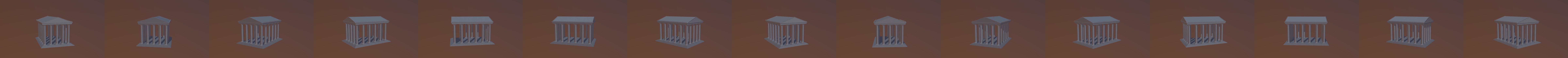 Wk3 Doric Pillar Donley 3D Model
