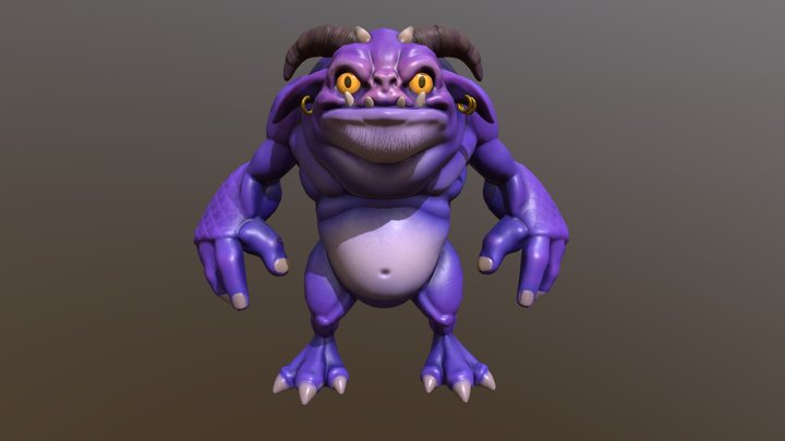 Troll 3D Model