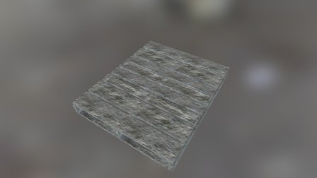 Wood Pallet 3D Model