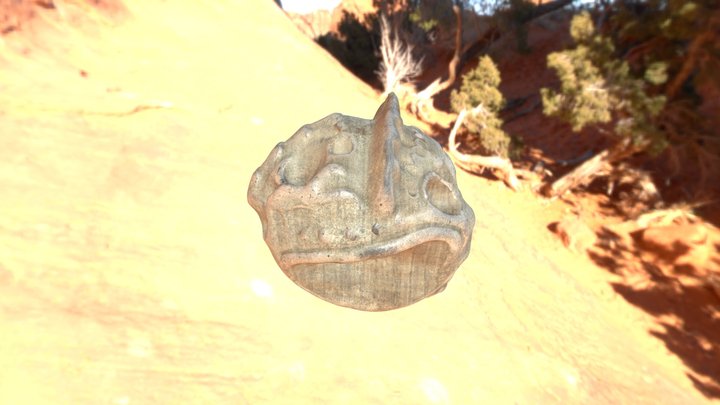 Malat Skull Sketch 3D Model