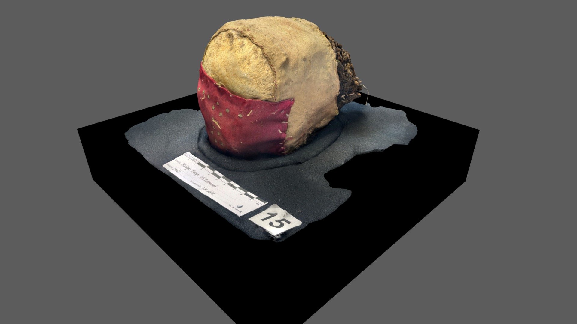 Haupt 15 aus Roermond — Sketchfab embed 3D viewer