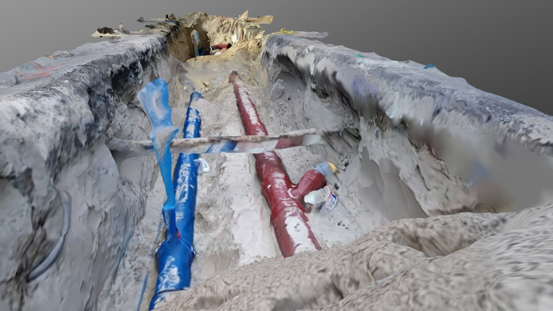 Réseau AEP - 3D - Modèle 1