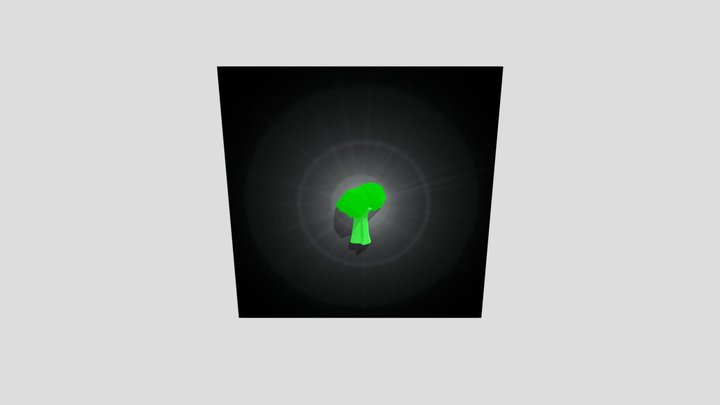 Animal company - Growth Broccoli 3D Model